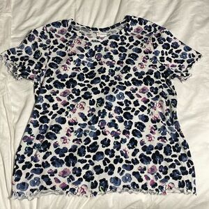 LulaRoe Kelly Animal Print Tee